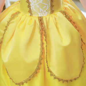 <span class=keywords><strong>E03</strong></span> Halloween Mädchen Kleidung Kinder Prinzessin Party Wear Hochwertige Kinder Puffy Formal Daily Dress - Product Image 4
