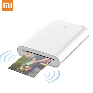 Venta al por mayor impresora portátil mi-Xiaomi Mijia MI-Mini impresora térmica de bolsillo para teléfono móvil, Kit de impresora portátil de fotos, BT, inalámbrica