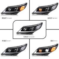 Phare de voiture LED laser de course FQD11, lampe de phare auto 36W, projecteur de phare de voiture rétrofit pour Toyota Camry 2012-2014