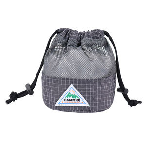 Pochette à cordon en tissu ripstop personnalisé, sac de toilette et de maquillage, organisateur d'équipement, sac de rangement OEM sous marque privée - Product Image 6