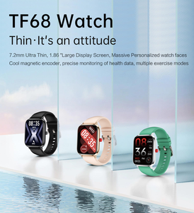 Dernière Montre Connectée Carrée AW63 Populaire pour iOS, Écran TFT Étanche IP67, Suivi du Sommeil, Calendrier, Appels Bluetooth, Suivi Sportif et Santé - Product Image 2