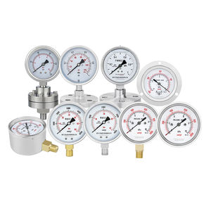 2.5-60kpa dişli <span class=keywords><strong>60mm</strong></span> basınç ölçüm aracı ölçüm cihazı kapsül gaz için mikro basınç göstergesi - Product Image 1