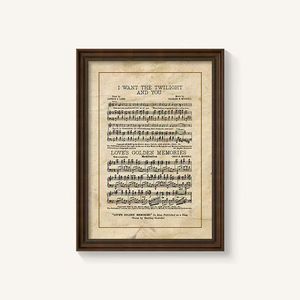 Vintage Rahmen Musik Wandmalerei Retro Klavier Violine Kunstwerke auf alten Noten für Bar Studio Office Innendekoration - Product Image 4