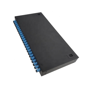 Fiber <b>Optic</b> Distribution New SC LC Rack <b>Wall</b> <b>Mounted</b> FTTH ODF 1U Terminal Box 12 24 48 96 Core Fiber Patch Fiber <b>Optic</b> Patch Pan - Product Image 3