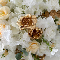 Plantes artificielles en forme de boule, décoration de mariage personnalisée, centre de table, boule de fleurs artificielles