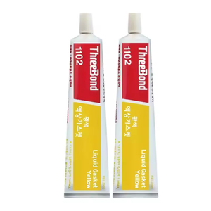 Original Tri-Key 1102 Non-Drying <b>Liquid</b> <b>Gasket</b> High Viscosity Water- and Oil-Resistant <b>Liquid</b> <b>Gasket</b> Adhesive Yellow - Product Image 2