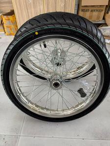 Nuevo Juego de Neumáticos Supermoto Surron Light Bee de 17 Pulgadas 17x2.15, Carcasa de Aluminio CNC Plateada, Kit de Neumáticos Delantero/Trasero para Bicicleta Eléctrica - Product Image 4