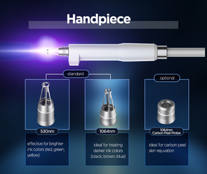 Adss xách tay Q Switched ND Yag laser 1064nm 532nm Loại bỏ hình xăm Carbon lột sắc tố Loại bỏ máy - Product Image 4