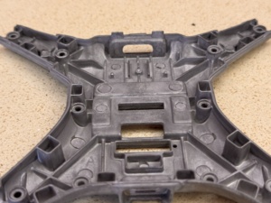 Châssis de drone professionnel en alliage de magnésium et d'aluminium moulé sous pression pour applications de quadricoptères et de drones - Product Image 1