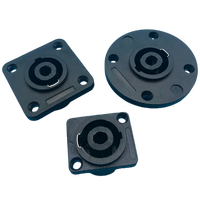 Connecteurs de haut-parleurs, prise Jack femelle à 4 broches pour connecteur Audio mâle à 4 pôles convertisseur d'amplificateur de haut-parleur