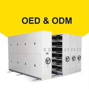 Professional Large Capacity Storage Archive Filing Cabinet Metal Heavy Duty Mobile Shelving