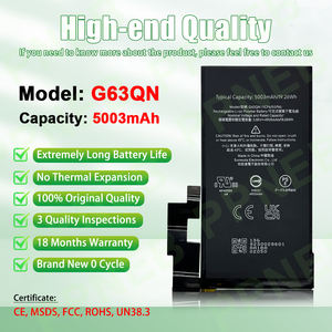 Google Pixel 6 Pro携帯電話バッテリーモデルG63QN 5003mAh高容量0サイクル18ヶ月オリジナルLi-Polymerバッテリー保証 - Product Image 4