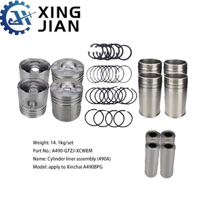 Kit de revestimiento de cilindro para montacargas XING JIAN 490A de alta calidad con 1 año de garantía, compatible con Xinchai A490BPG - Product Image 2