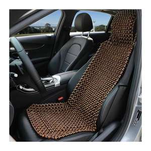 Luluan Op Maat Gemaakte Hoge Kwaliteit Houten Kraal Auto Stoel Kussenhoes Autostoel Hoes Voor Vrachtwagens Pick-Up Trucks Sedans Bussen Wagon - Product Image 6