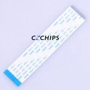 KH-FFC-V1.0-21P-100MM FFC Cable (Flexible Flat Cable) P=1mm Connector 21P 1mm 0.3mm Reverse - Product Image 1