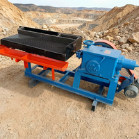 Table de secouage de laboratoire LY1100 pour l'analyse de minerai d'or - Séparateur gravimétrique mini portable, capacité 0,1-0,5 tph