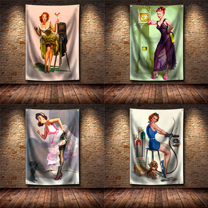 Poster Vintage Sexy Lady, Decorazione Murale, Insegna Retrò per Garage, Man Cave, Pub, Club - Product Image 3