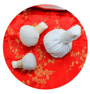 Bolas de hierbas Thai para deshumidificar el cuerpo, hierbas chinas puras, compresa de hierbas Thai - Product Image 6