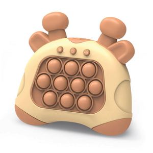 Light-Up Pop Electronic Pro Quick Push Game Silicone Training Squeeze Toys for Kids Fidget Sensory Gift <b>Box</b> - Product Image 1
