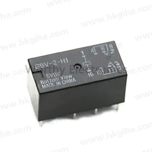 Hot selling G5V-1 5V 12VDC 24VDC 3V 9V 48V DC24V 8PIN DIP G5V-2-H1-5VDC relay module for wholesales