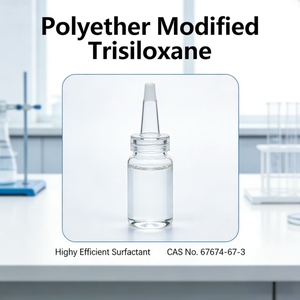 Surfactante de Trisiloxano Modificado con Poliéter de Alto Rendimiento, Agente Superhumectante para Aditivos Agroquímicos y de Pintura - Product Image 3