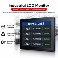 Moniteur tactile LCD industriel KEINONE 17 pouces, fonctionnement continu 24h/24 et 7j/7 pour la ligne de production en usine et le contrôle d'atelier