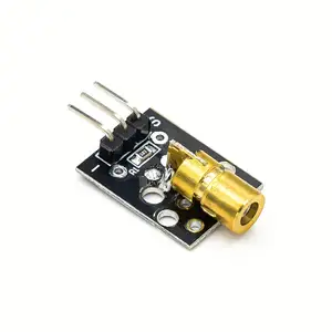 650nm לייזר חיישן מודול 6mm 5V 5mW אדום לייזר דוט דיודה נחושת ראש