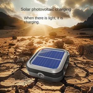 Lampe LED portable solaire pour le camping avec recharge de téléphone portable, étanche IP66, intensité variable, certifiée CE, batterie au nickel-métal hydride - Product Image 3