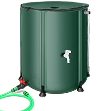 Système de stockage d'eau de pluie pliable en PVC de qualité supérieure avec robinet à dégagement rapide - Product Image 4