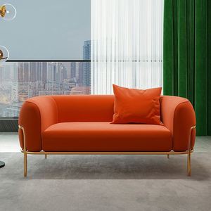 Bắc Âu Ánh Sáng Sang Trọng Hiện Đại Vải Gia Đình Nhỏ Đơn Giản Phong Cách Sofa Ghế Phòng Khách Một + Hai + Ba Chỗ Ngồi Kết Hợp sofa - Product Image 5