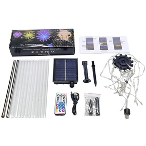 Luces solares <span class=keywords><strong>de</strong></span> fuegos artificiales al aire libre Dream Color RGB Luz solar <span class=keywords><strong>de</strong></span> jardín para fiesta Boda Decoración <span class=keywords><strong>de</strong></span> vacaciones - Product Image 2