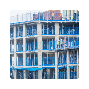 Xây dựng an toàn xây dựng mùa thu Hàng rào mái cạnh protectipowder tráng & mạ kẽm các loại dây kim loại lưới hàng rào - Product Image 3