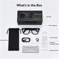 Lunettes Intelligentes Haute Définition M01 avec Appel Photo 8MP, Enregistrement Vidéo HD 1080P, Traduction IA en Temps Réel, Idéales pour la Randonnée, Unisexe