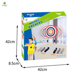 Juego de Tiro con Arco de Plástico con Ventosa y Objetivo Móvil, Arco y <span class=keywords><strong>Flechas</strong></span> para Niños de 3+ Años, Juegos al Aire Libre, Regalos de Cumpleaños - Product Image 5