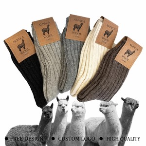 <span class=keywords><strong>Chaussettes</strong></span> de sport en laine d'alpaga pour homme, épaisses, <span class=keywords><strong>chaudes</strong></span>, respirantes, <span class=keywords><strong>chaussettes</strong></span> mi-hautes pour l'hiver, la randonnée en plein air, le <span class=keywords><strong>ski</strong></span> - Product Image 1