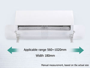 56 ~ 102 ס "מ שקופים למזגן windshield השמשה קל להתקנה דפלציה מתכווננת - Product Image 2