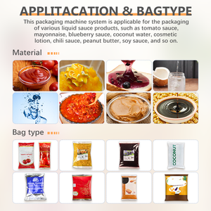 Đa chức năng tự động chất lỏng nước sốt máy móc làm đầy nho nước trái cây dầu gội Gói máy đóng gói - Product Image 2
