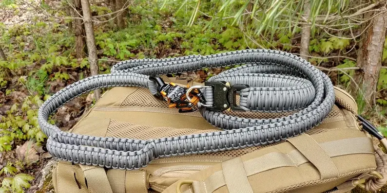Collar de perro de estilo militar táctico XL con hebilla duradera y resistente para perros grandes