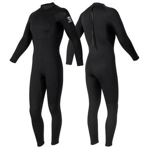 ชุดเว็ทสูทนีโอพรีน 3 มม. สำหรับผู้ชาย สำหรับเล่นเซิร์ฟและว่ายน้ำ ป้องกันความเย็น ชุดกันแมงกะพรุน มีโลโก้ด้านหน้า เหมาะสำหรับสภาพน้ำอุ่นและน้ำเย็น - Product Image 3