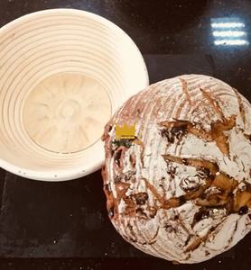 Panier de levage artisanal en rotin naturel pour pain au levain, rond, 8/9/10 pouces, avec doublure, vente en gros - Product Image 6