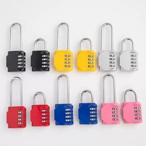 Cadenas à combinaison en alliage de zinc, <span class=keywords><strong>extérieur</strong></span>, 4 chiffres, anse longue, étanche, pour casier scolaire, portail de salle de sport, clôture - Product Image 3