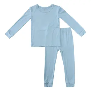 Bamboo Pajamas Kids Custom Baby Bamboo Pajamas Sleeper Summer Clothes Girls Kids Bamboo Pajamas