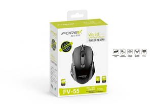 <span class=keywords><strong>Souris</strong></span> filaire portable FV55 Fashion, <span class=keywords><strong>souris</strong></span> optique 1000 DPI avec câble USB pour ordinateur portable, PC - Product Image 6