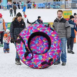 110cm <span class=keywords><strong>bonne</strong></span> qualité meilleur délai de livraison jeux d'hiver fond dur gonflable neige Tube traîneau camion Tube - Product Image 1