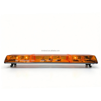 58 Zoll (1474 mm) Hochwertige drehbare LKW-Lichtleiste für Einsatzfahrzeuge mit 35W Glühbirnen, DC12V oder 24V, Amber