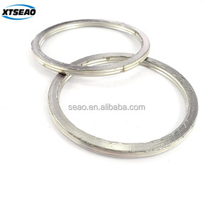 Mini xe buýt ống xả Gasket 73*86*5 xoắn ốc vết thương tinh chế Graphite với thép không gỉ PTFE xe buýt hệ thống ống xả - Product Image 2