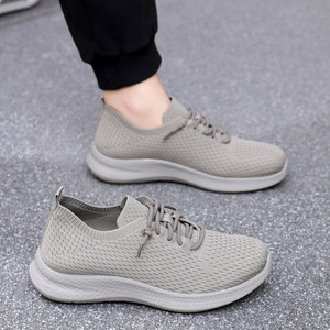 Scarpe Casual da Uomo in Tessuto a Rete Traspirante, Leggere Scarpe da Corsa in Poliuretano, Comode Scarpe Basse per Coppie - Product Image 2
