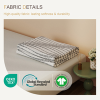 Tissu de matelas en tricot à trame respirant et absorbant l'humidité OEM ODM pour rembourrage de matelas