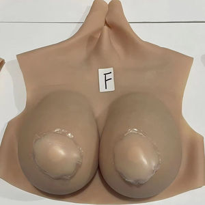 Forme de poitrine à col haut réaliste mâle à femelle Silicone seins faux seins avec B-G pour Crossdresser Sissy travesti Cosplay - Product Image 5