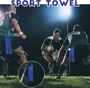 Serviette de sport 100 % coton de haute qualité, imprimée, absorbante, pour le football, accessoire de gym pour hommes et femmes, idéale pour l'exercice estival - Product Image 4